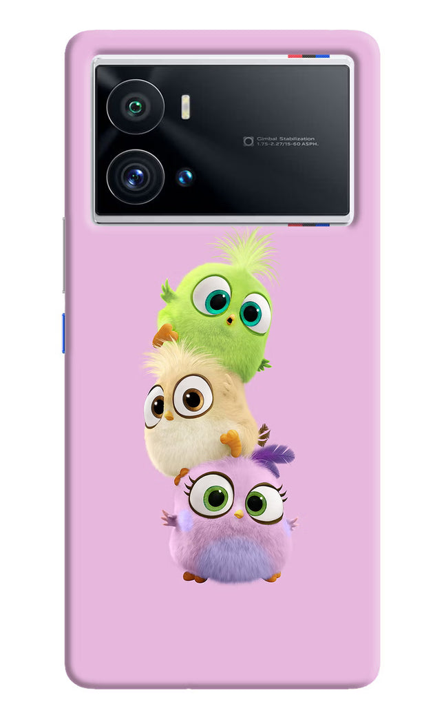 Cute Little Birds iQOO 9 Pro 5G Hard Case Back Cover by Casekaro