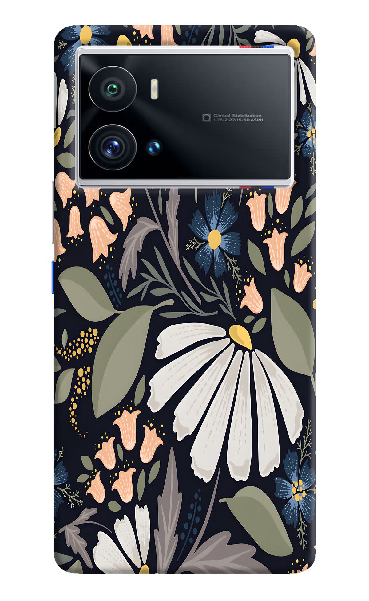 Flowers Art iQOO 9 Pro 5G Hard Case Back Cover by Casekaro