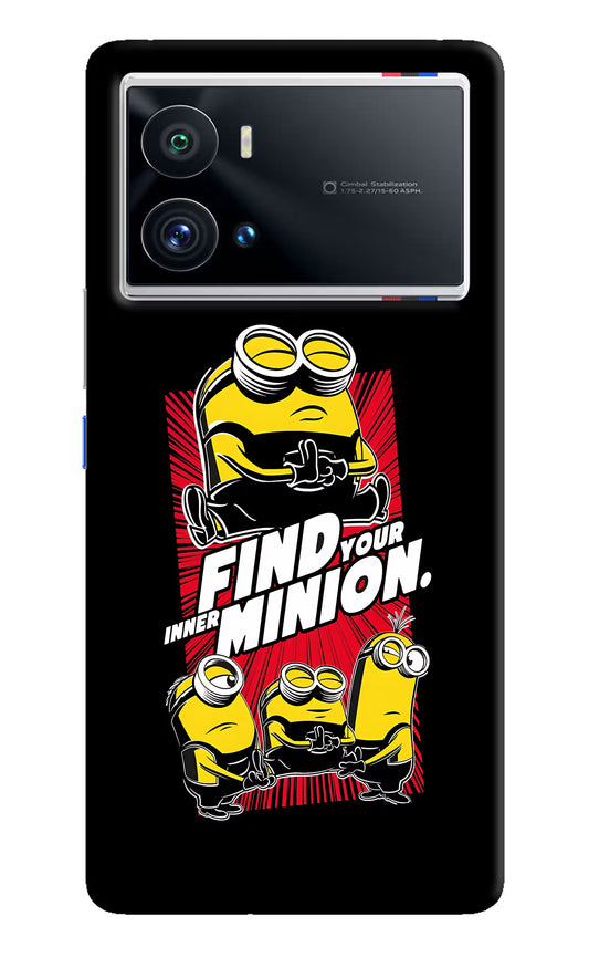 Find your inner Minion iQOO 9 Pro 5G Hard Case Back Cover by Casekaro