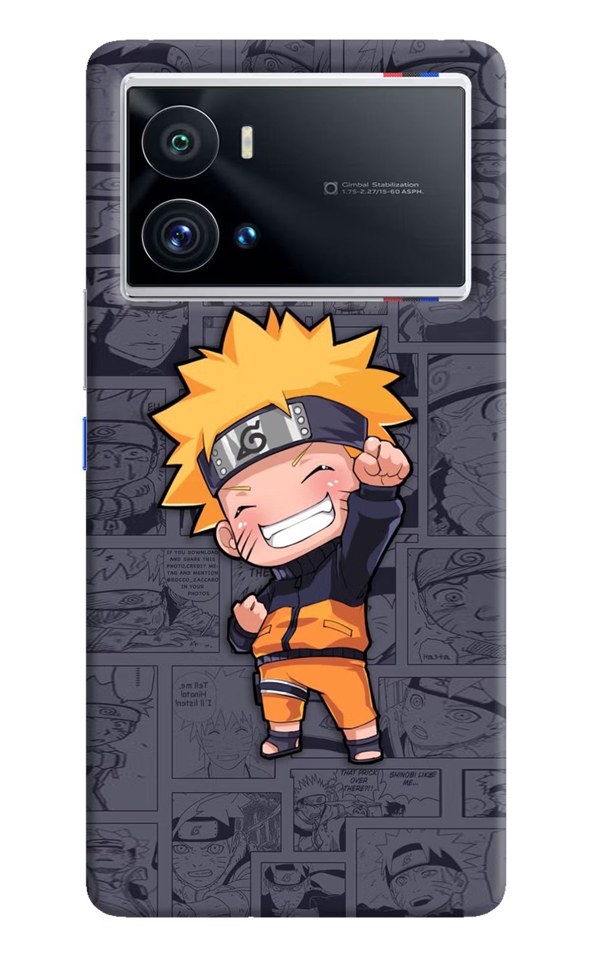 Chota Naruto iQOO 9 Pro 5G Hard Case Back Cover by Casekaro