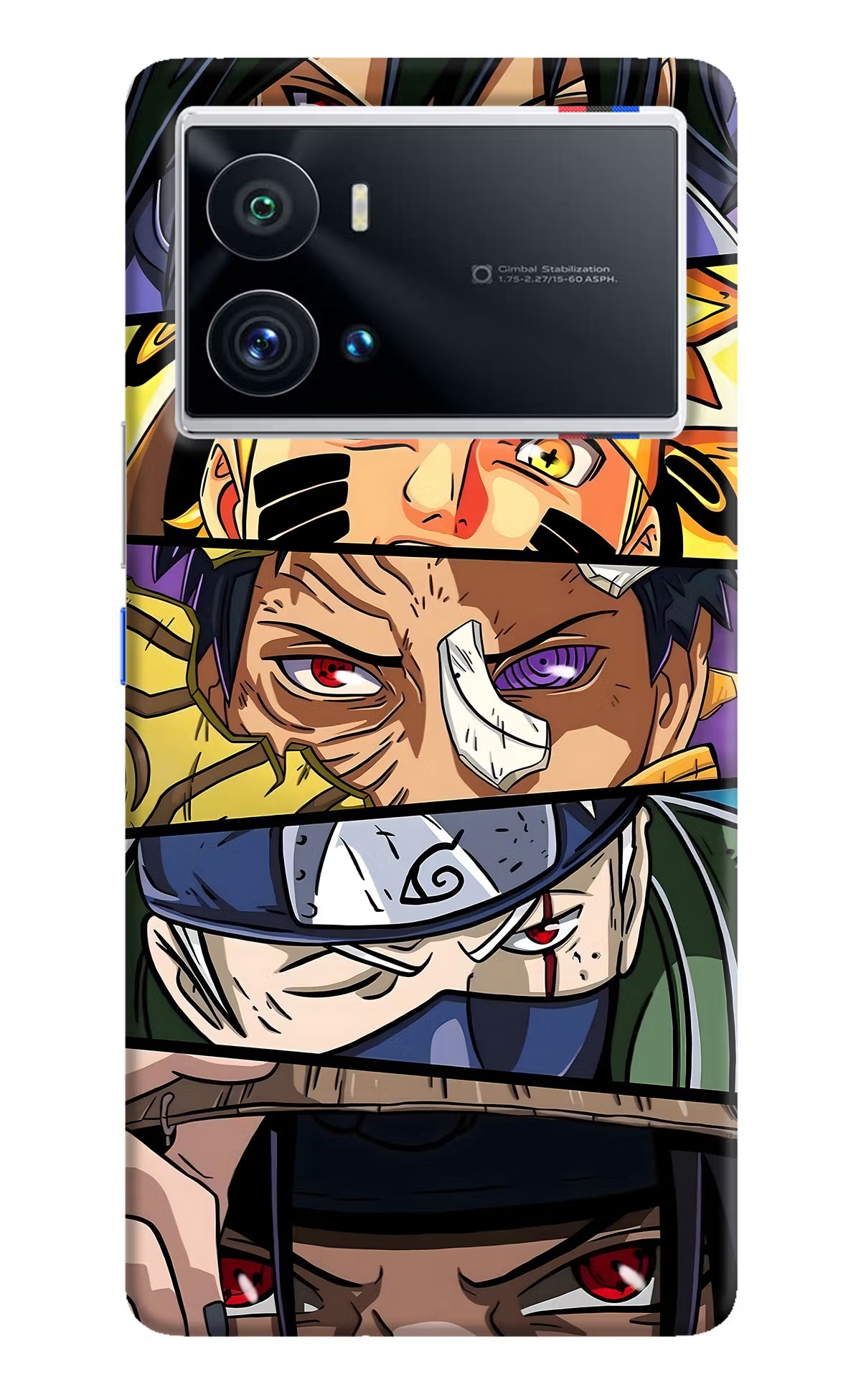 Naruto Character iQOO 9 Pro 5G Hard Case Back Cover by Casekaro
