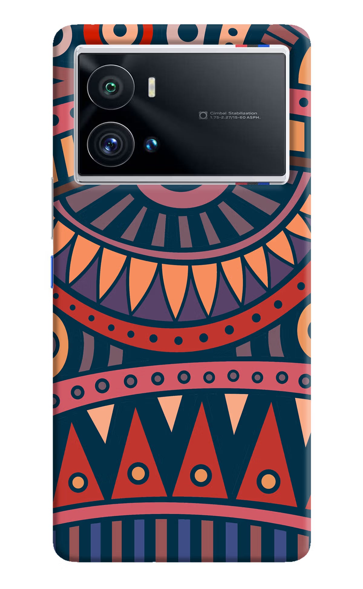 African Culture Design iQOO 9 Pro 5G Hard Case Back Cover by Casekaro