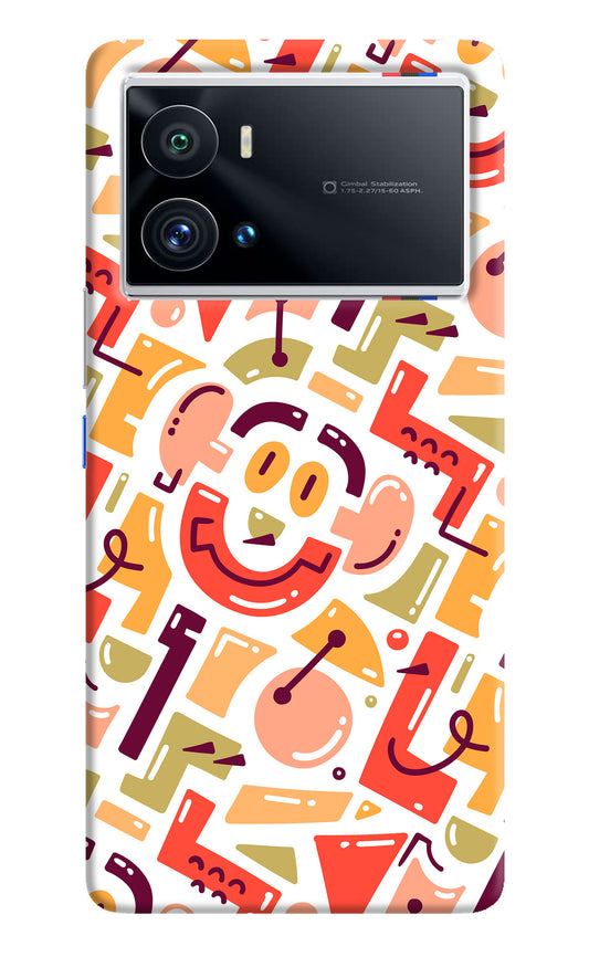 Doodle Pattern iQOO 9 Pro 5G Back Cover