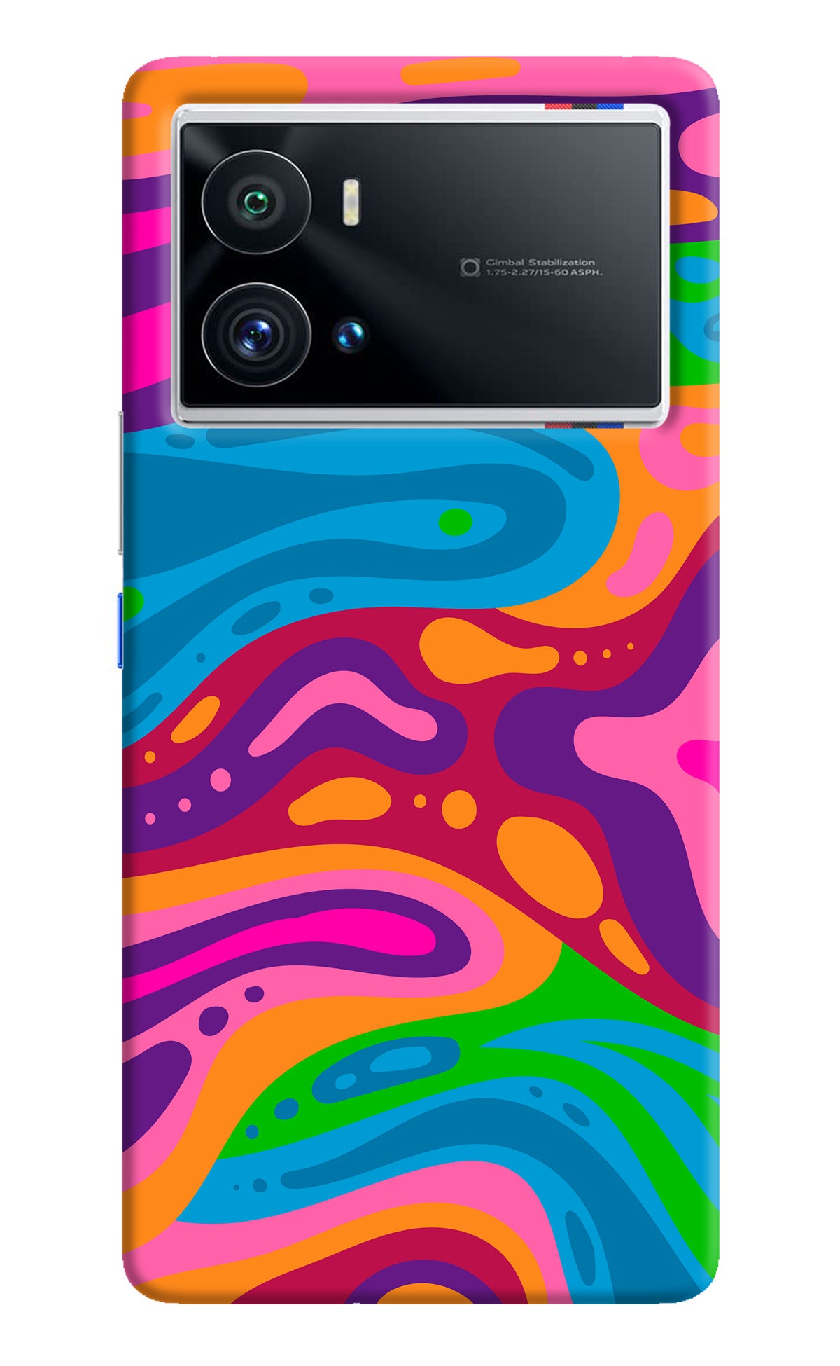 Trippy Pattern iQOO 9 Pro 5G Back Cover