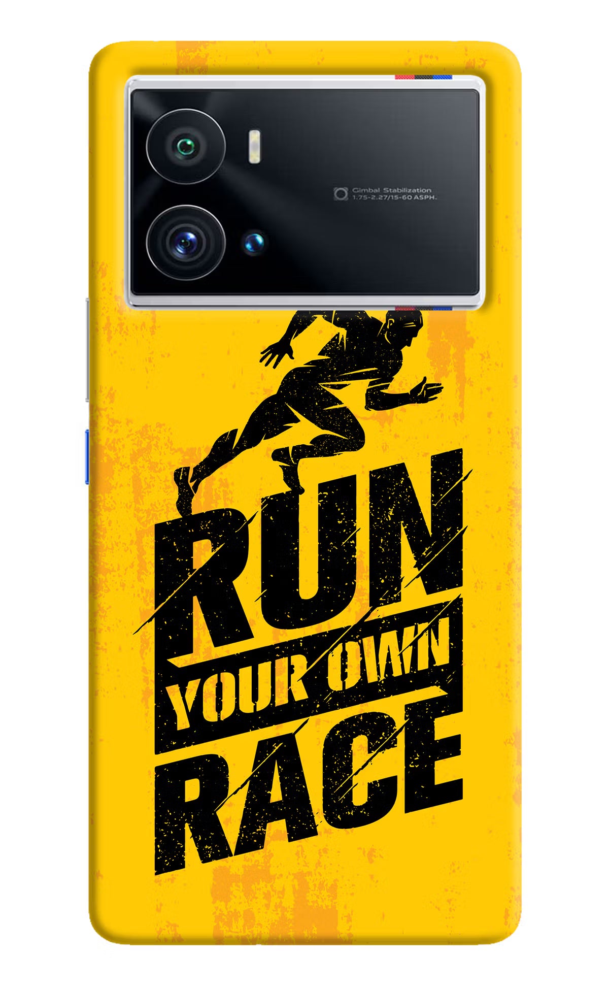 Run Your Own Race iQOO 9 Pro 5G Hard Case Back Cover by Casekaro