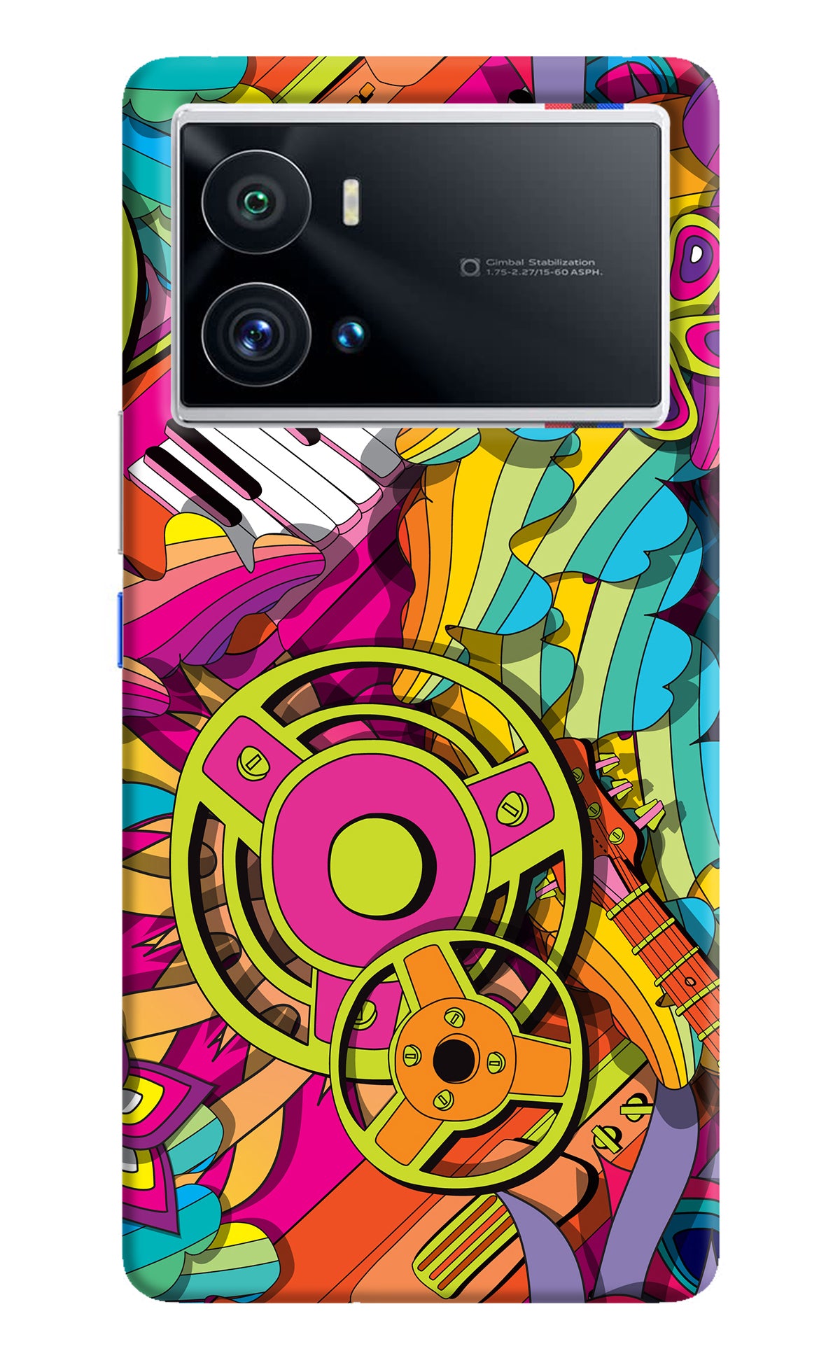 Music Doodle iQOO 9 Pro 5G Back Cover