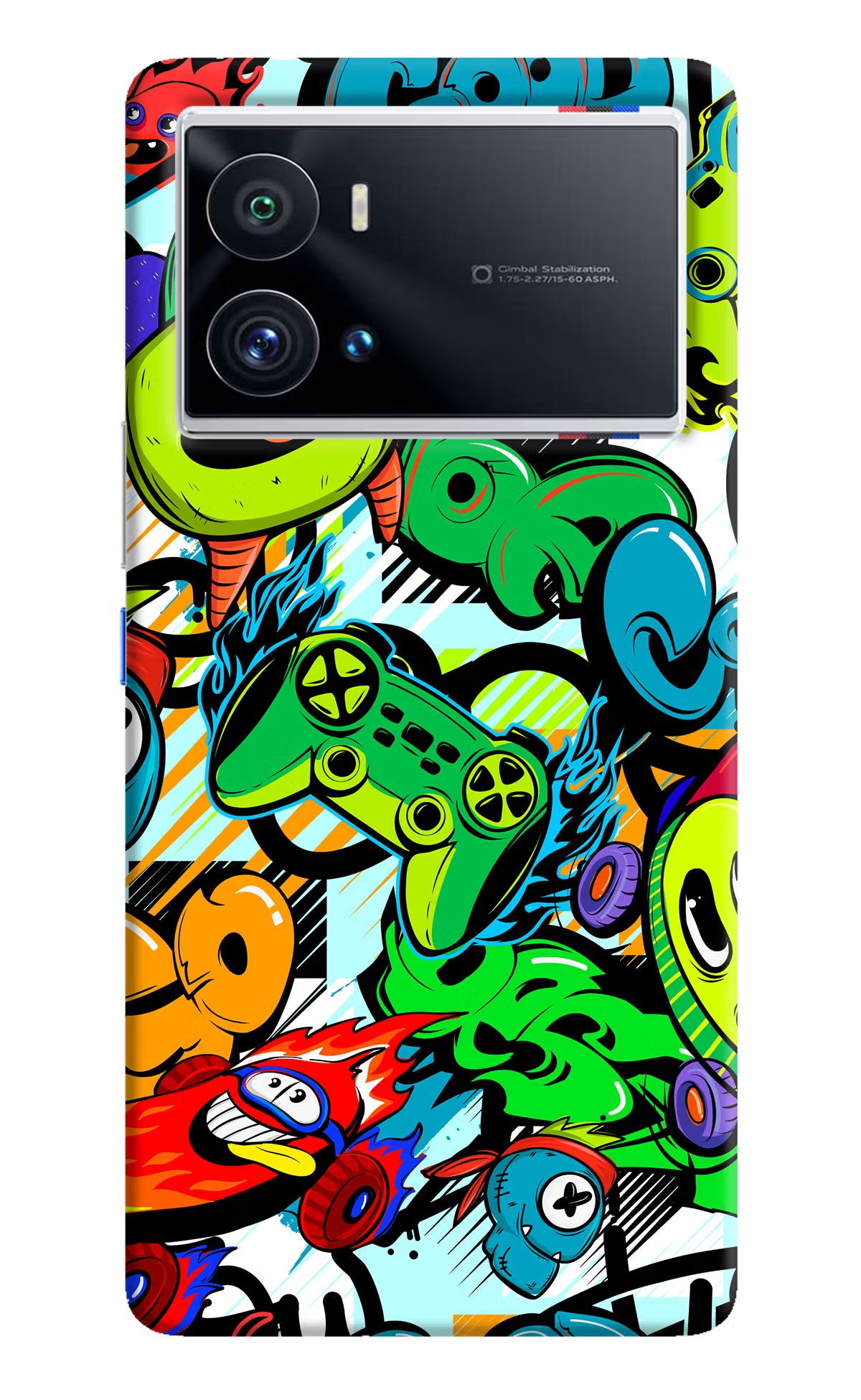 Game Doodle iQOO 9 Pro 5G Hard Case Back Cover by Casekaro
