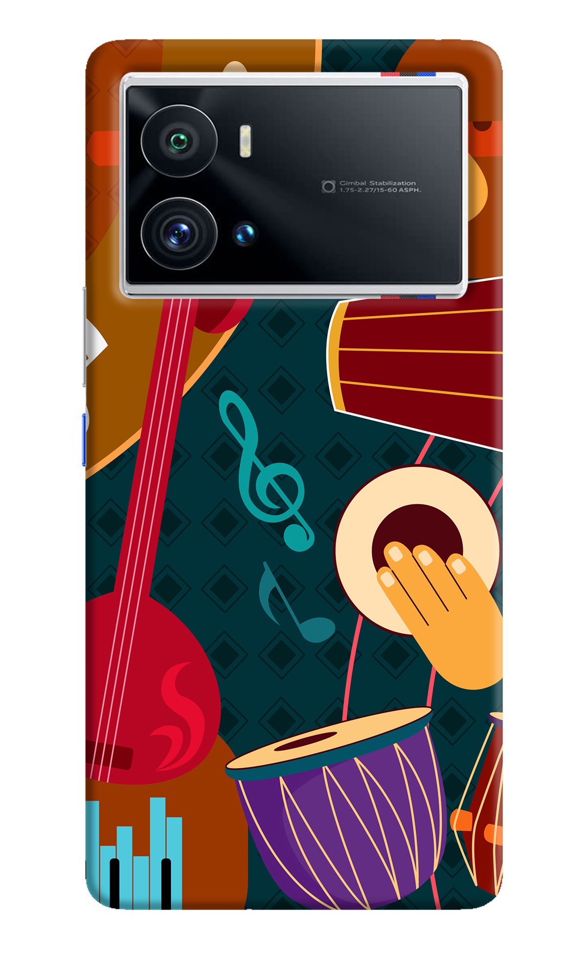 Music Instrument iQOO 9 Pro 5G Back Cover