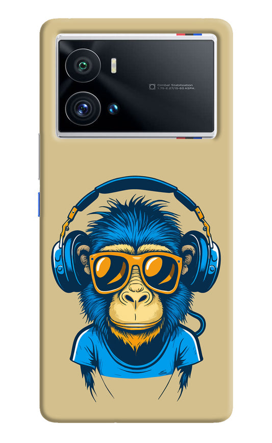Monkey Headphone iQOO 9 Pro 5G Back Cover