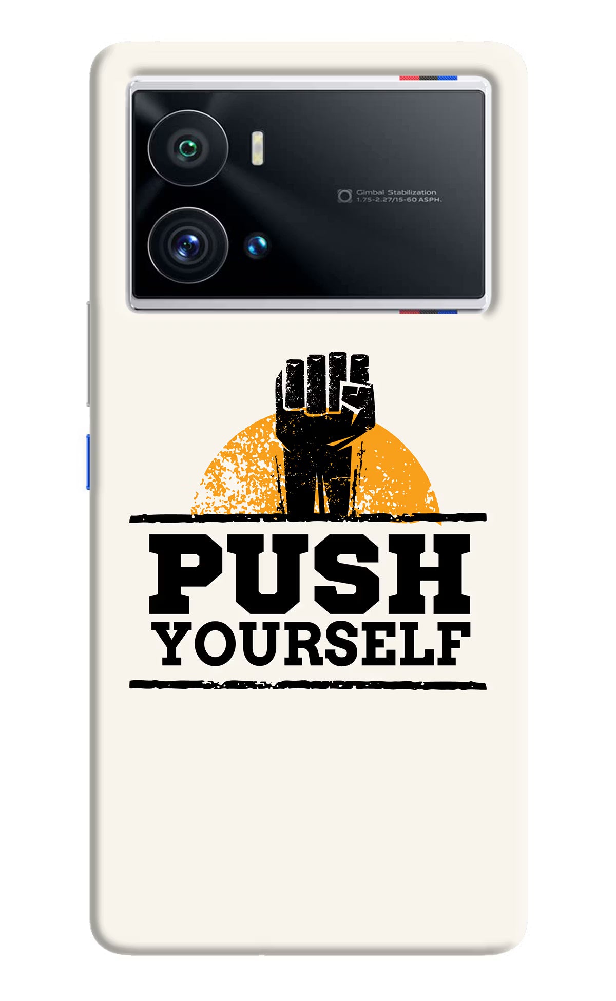 Push Yourself iQOO 9 Pro 5G Hard Case Back Cover by Casekaro