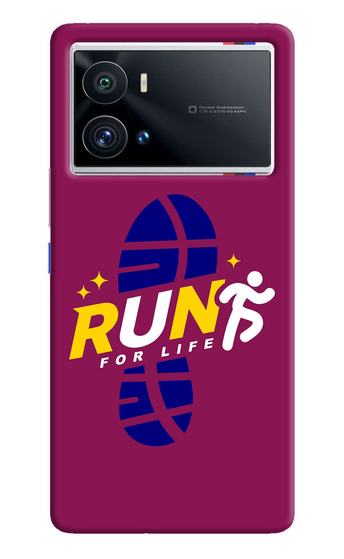 Run for Life iQOO 9 Pro 5G Back Cover