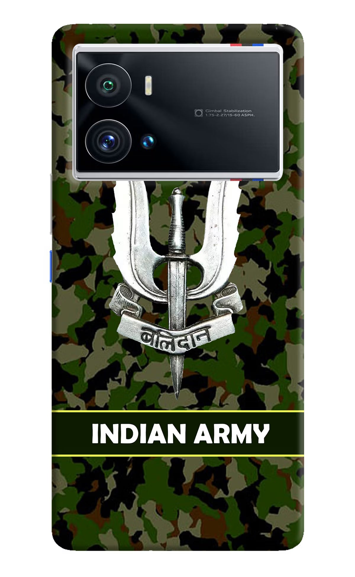 Balidan Indian Logo iQOO 9 Pro 5G Hard Case Back Cover by Casekaro