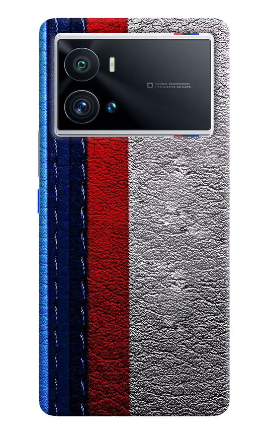 BMW Stripes iQOO 9 Pro 5G Hard Case Back Cover by Casekaro