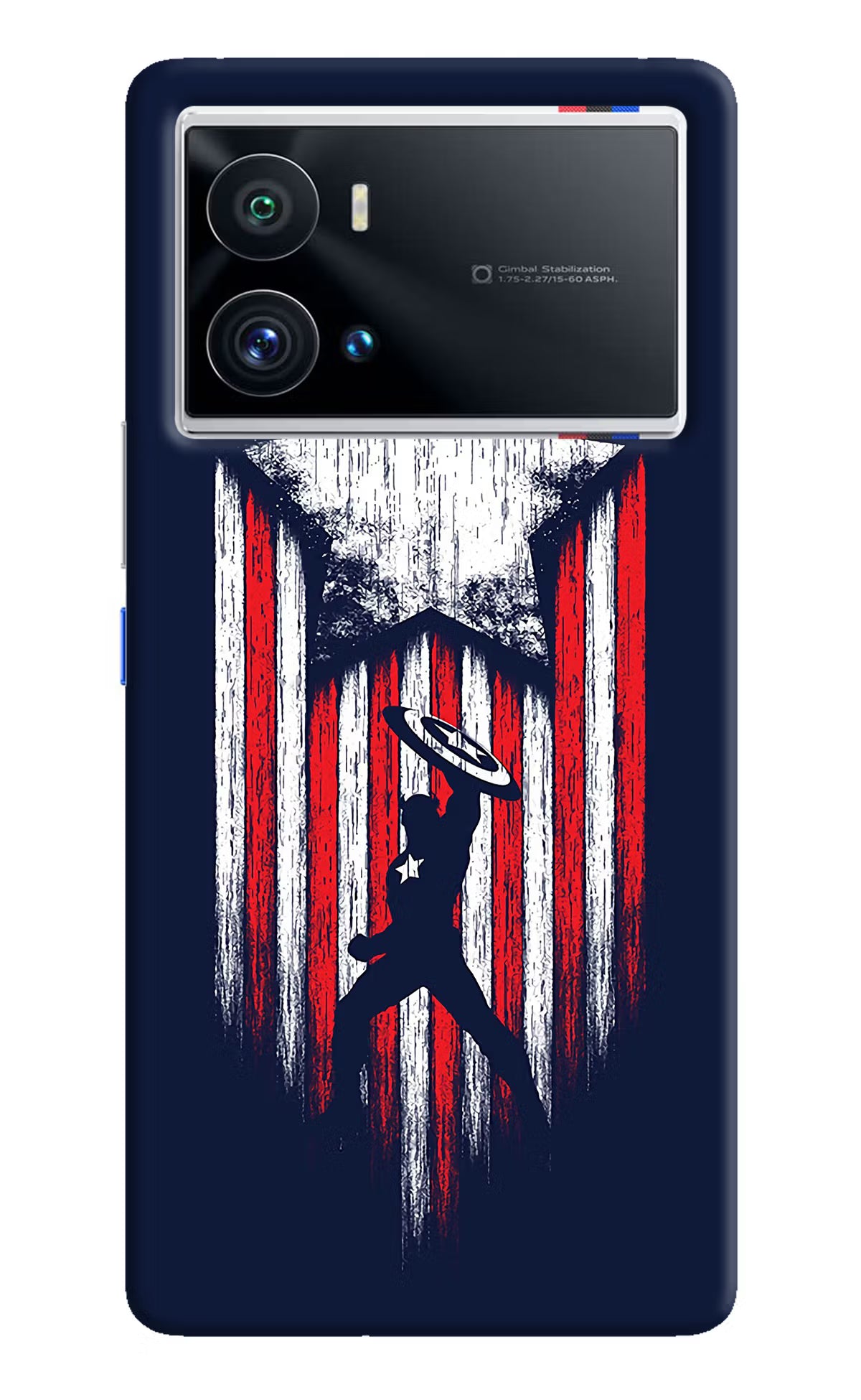 Captain America Marvel Art iQOO 9 Pro 5G Hard Case Back Cover by Casekaro