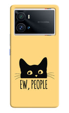 Ew People Catitude iQOO 9 Pro 5G Hard Case Back Cover by Casekaro