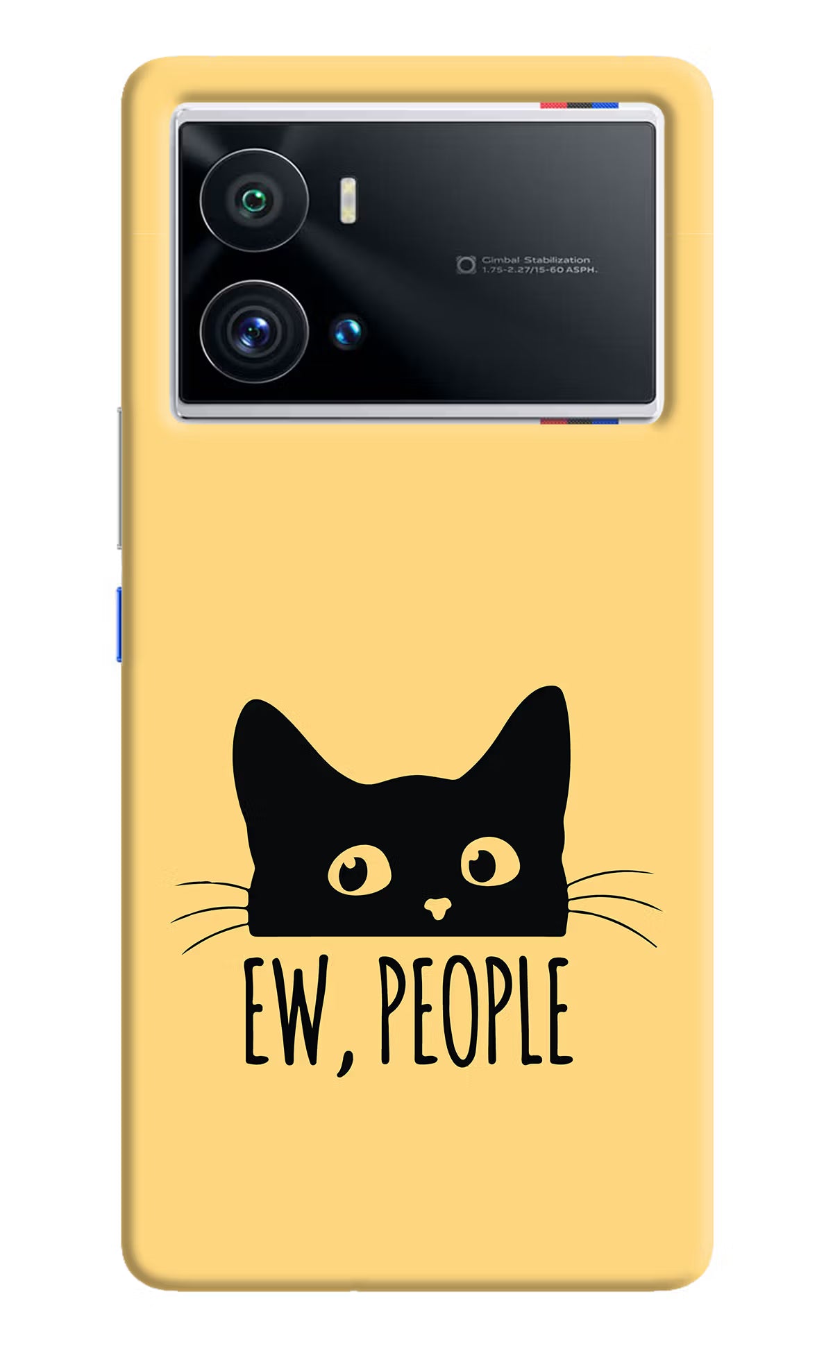Ew People Catitude iQOO 9 Pro 5G Hard Case Back Cover by Casekaro