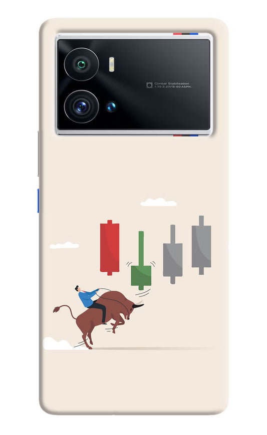Bull Trading Momentum iQOO 9 Pro 5G Hard Case Back Cover by Casekaro
