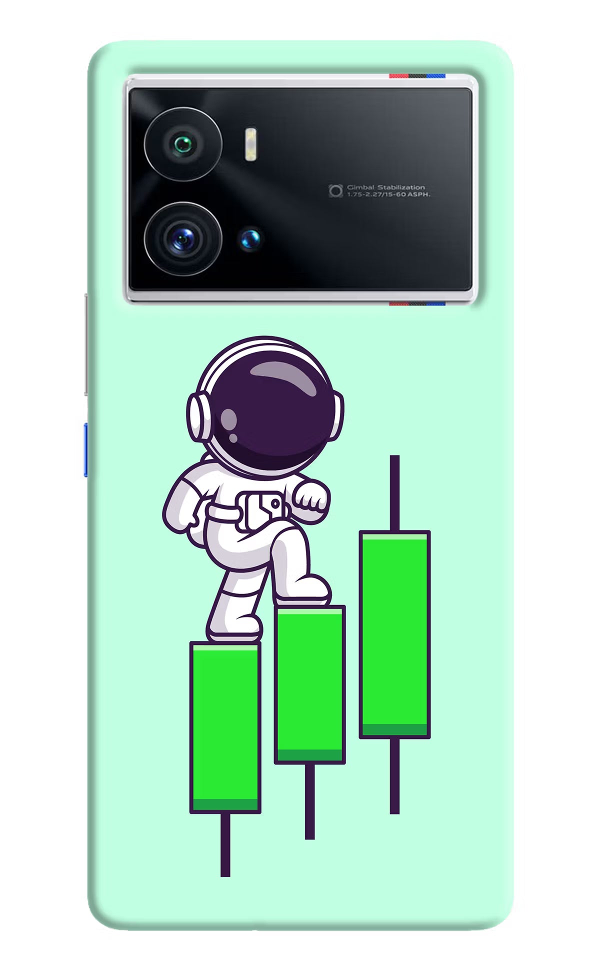Astronaut Trader iQOO 9 Pro 5G Hard Case Back Cover by Casekaro