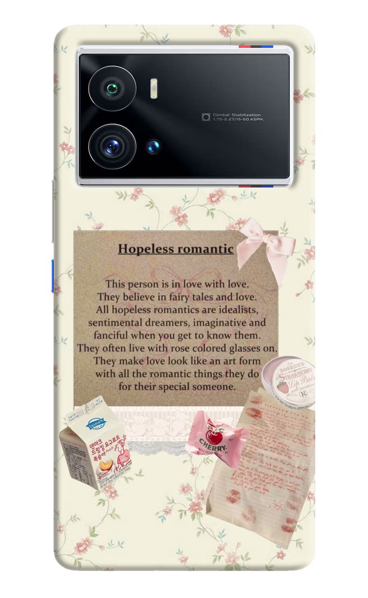 Hopeless Romantic iQOO 9 Pro 5G Hard Case Back Cover by Casekaro