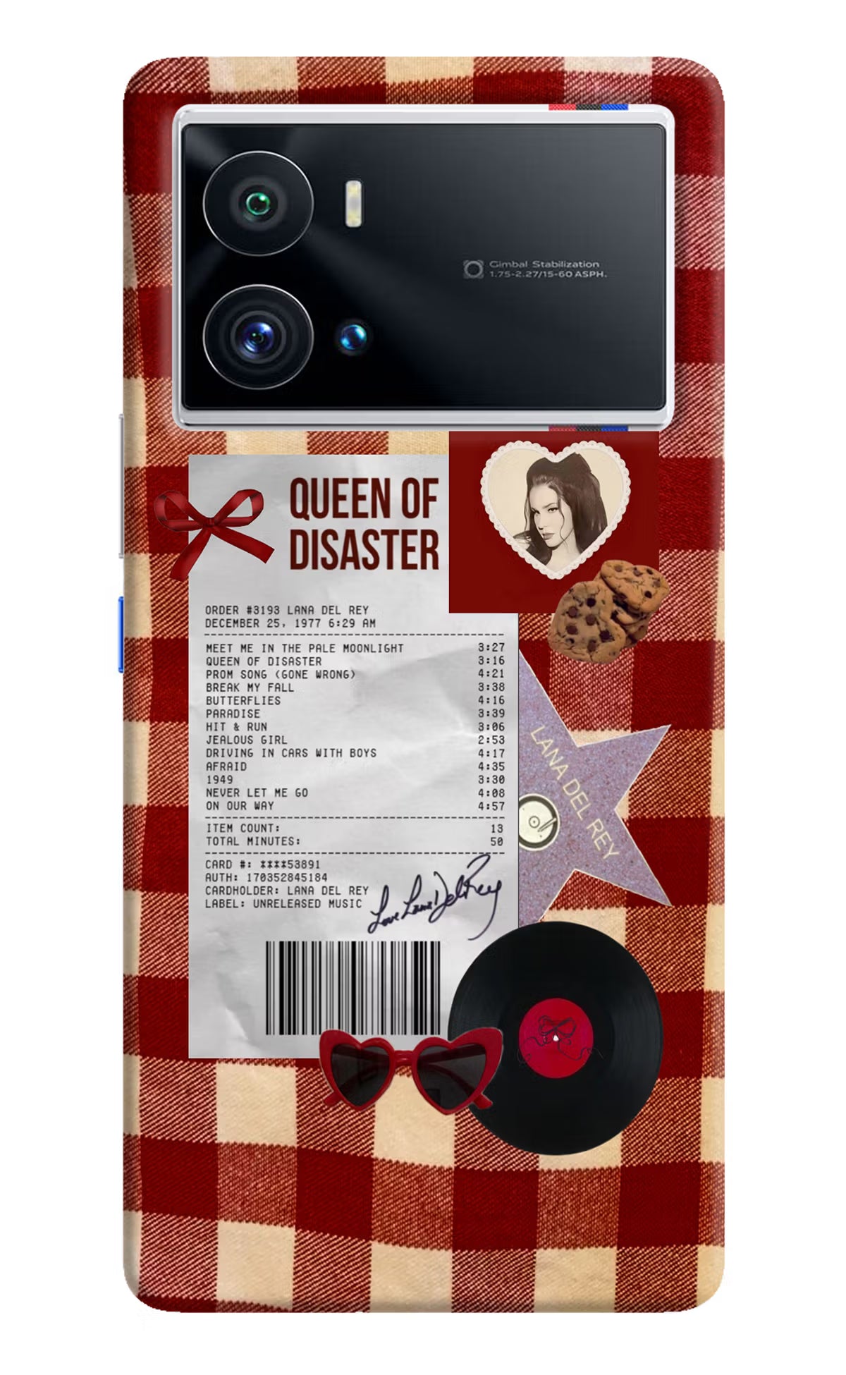 Queen of Disaster iQOO 9 Pro 5G Hard Case Back Cover by Casekaro
