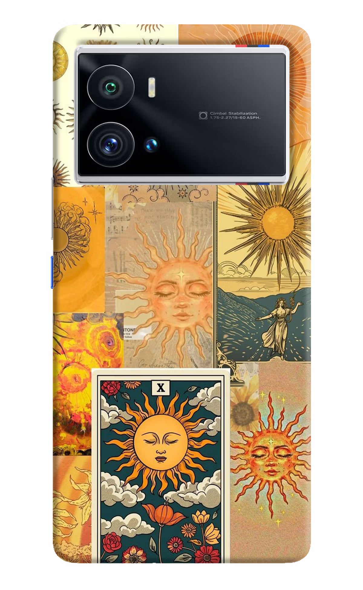 Sun iQOO 9 Pro 5G Hard Case Back Cover by Casekaro