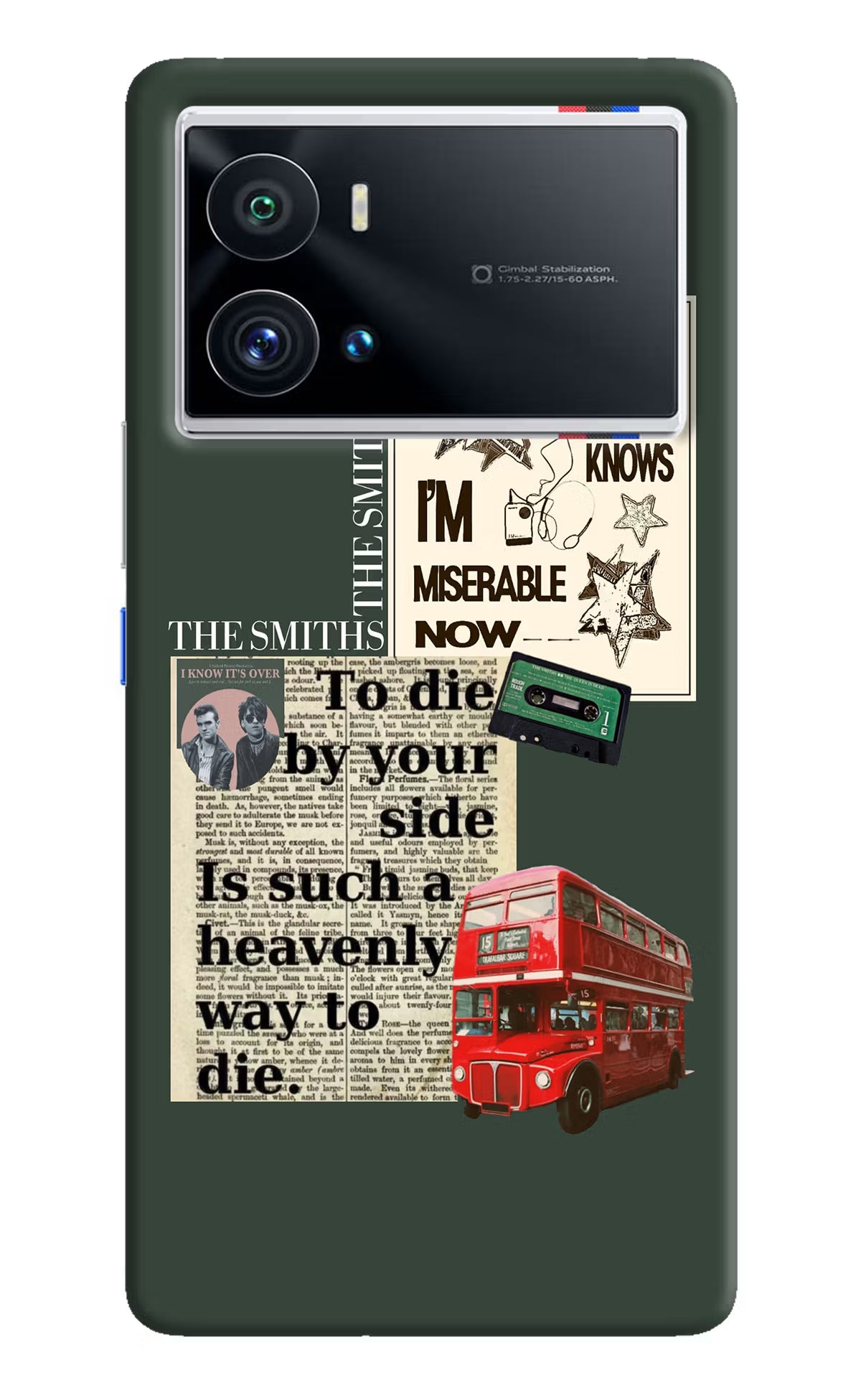 The Smiths iQOO 9 Pro 5G Hard Case Back Cover by Casekaro