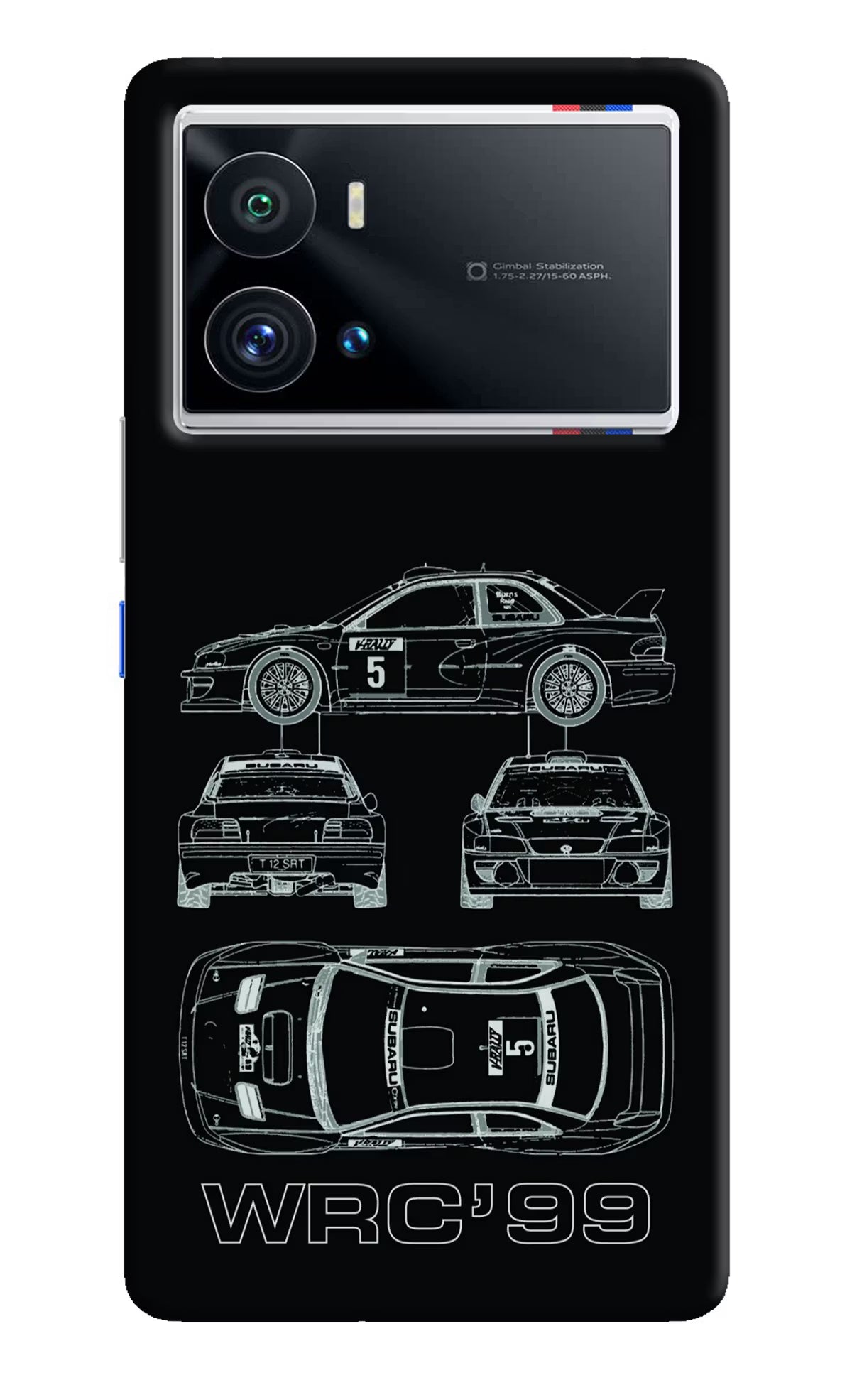 WRC'99 iQOO 9 Pro 5G Hard Case Back Cover by Casekaro