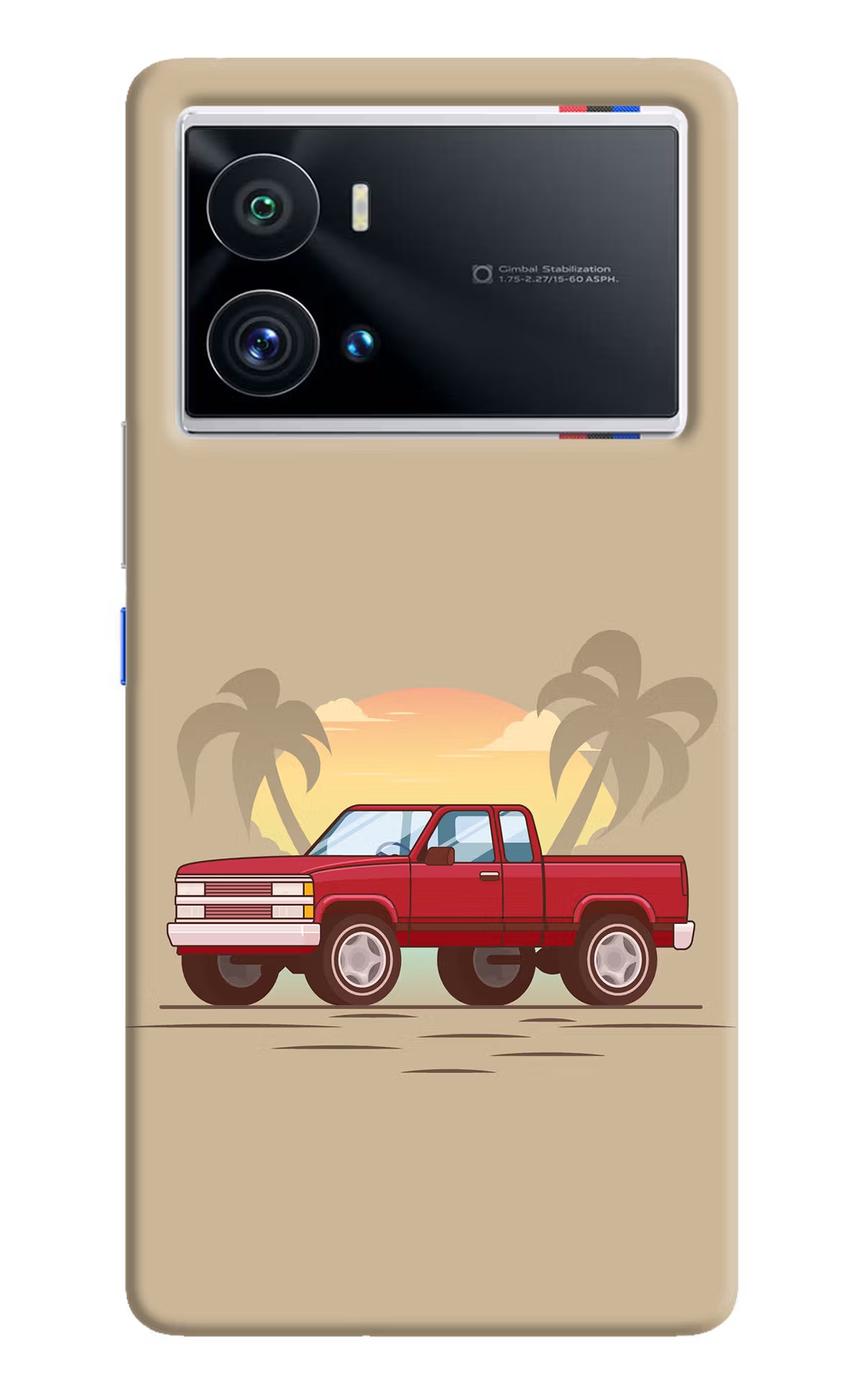 Desert Classic Drive iQOO 9 Pro 5G Hard Case Back Cover by Casekaro