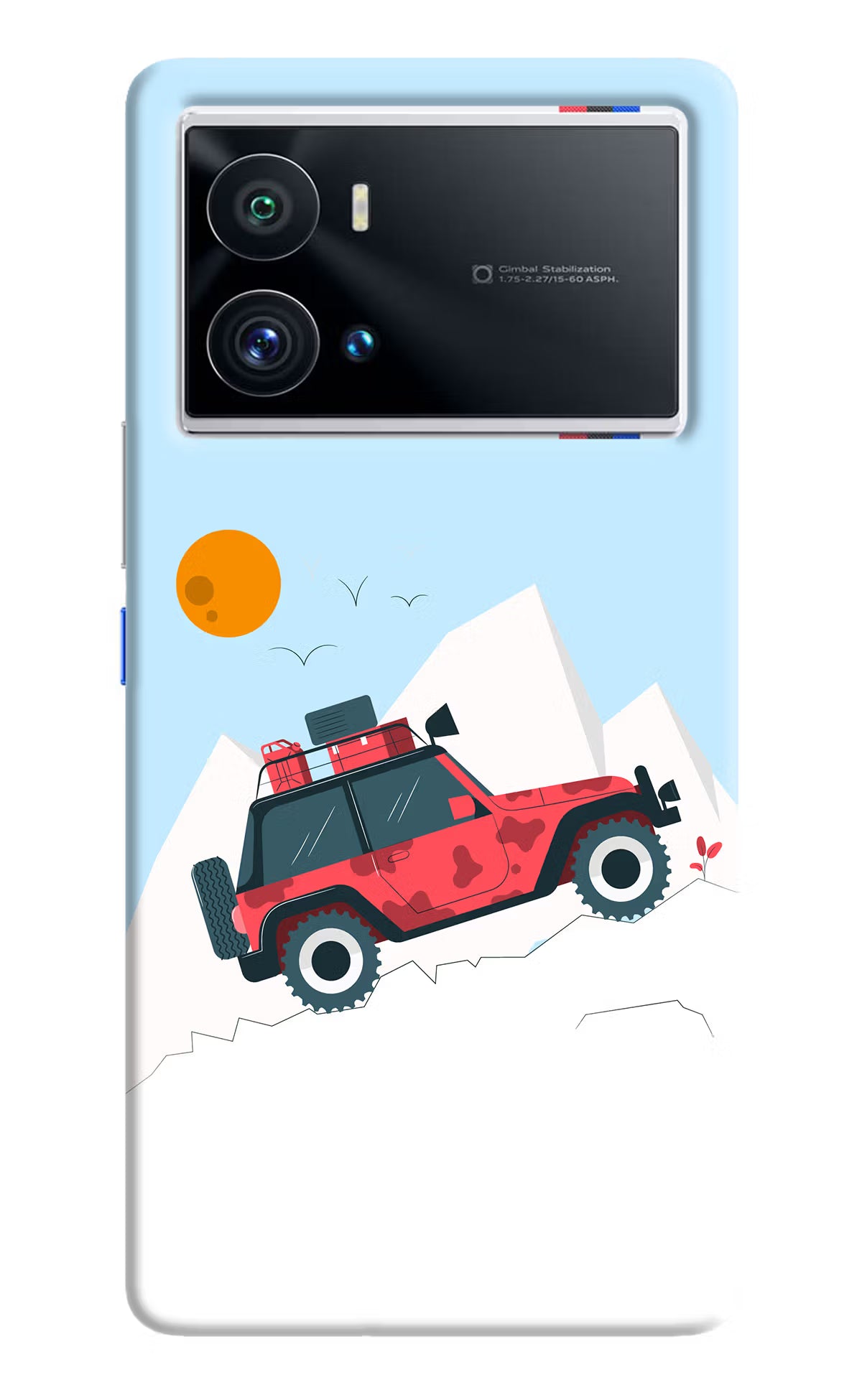 Mountain Trail Beast iQOO 9 Pro 5G Hard Case Back Cover by Casekaro