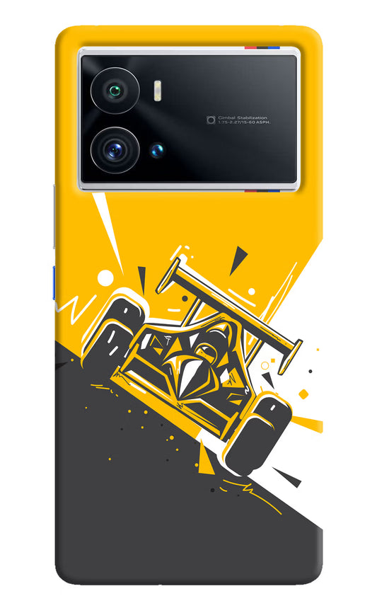 Track King iQOO 9 Pro 5G Hard Case Back Cover by Casekaro