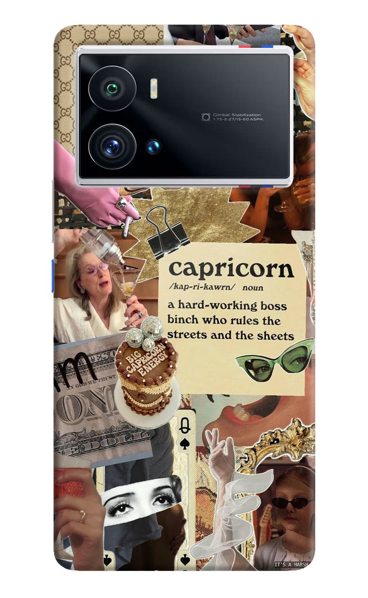 Capricorn Zodiac iQOO 9 Pro 5G Hard Case Back Cover by Casekaro