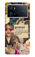 Gemini Zodiac iQOO 9 Pro 5G Hard Case Back Cover by Casekaro
