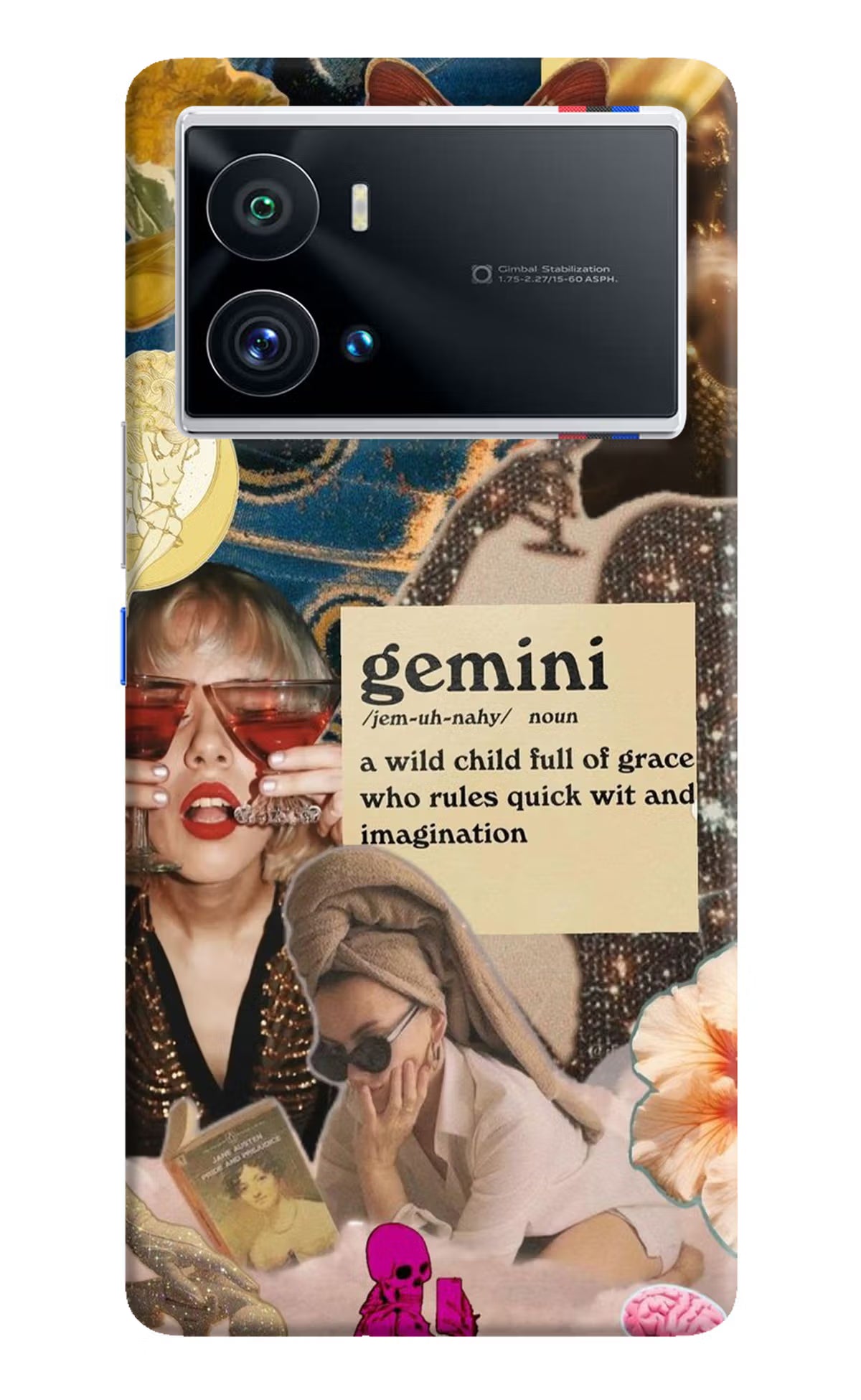 Gemini Zodiac iQOO 9 Pro 5G Hard Case Back Cover by Casekaro