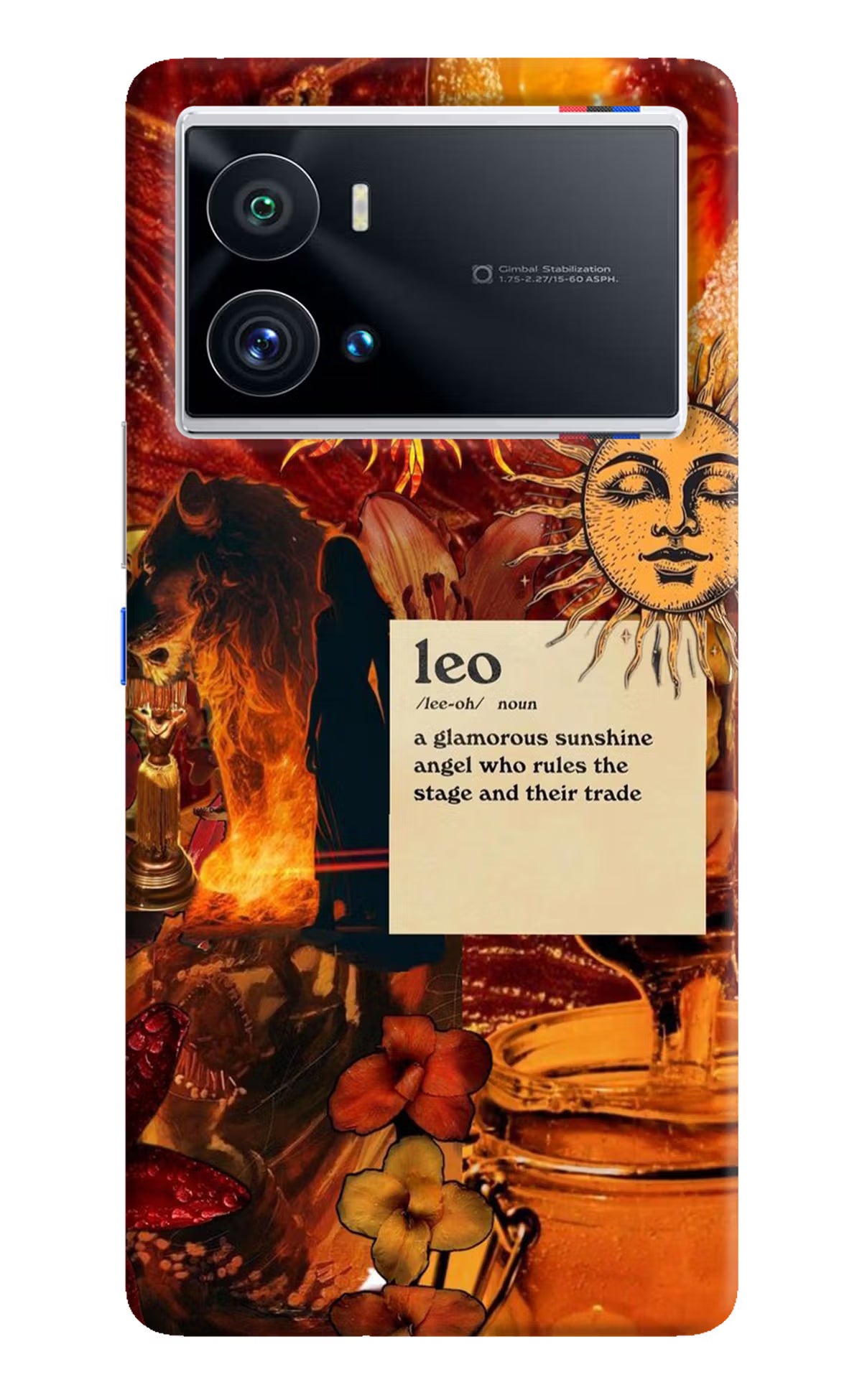 Leo Zodiac iQOO 9 Pro 5G Hard Case Back Cover by Casekaro