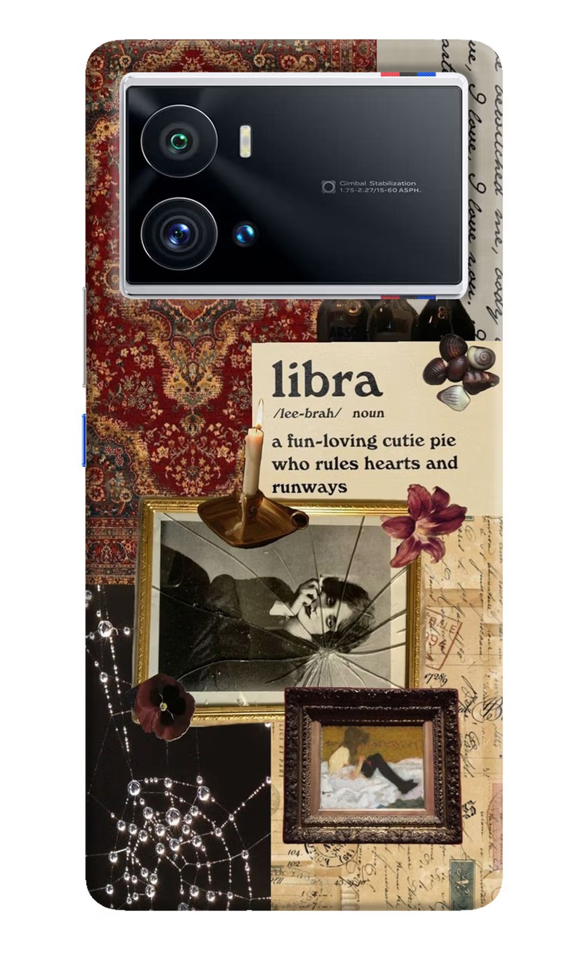 Libra Zodiac iQOO 9 Pro 5G Hard Case Back Cover by Casekaro
