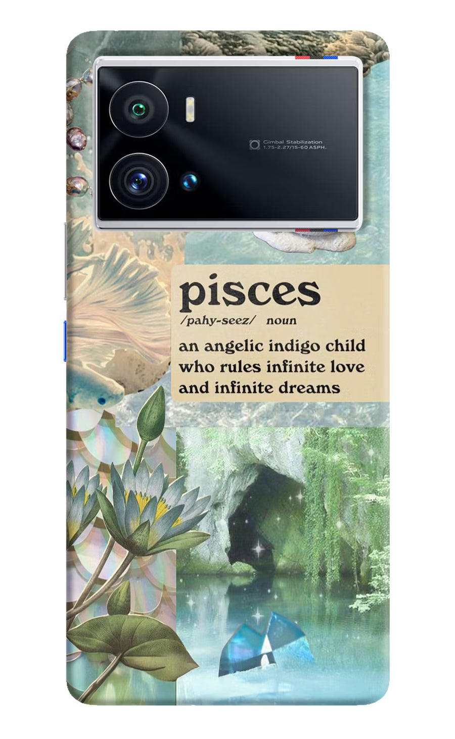 Pisces Zodiac iQOO 9 Pro 5G Back Cover, Hard case