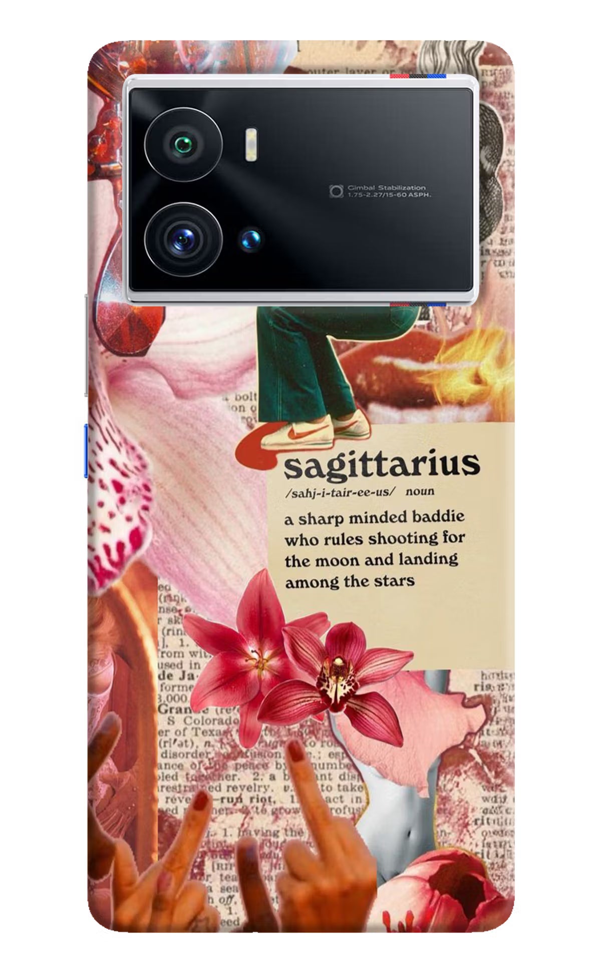 Sagittarius Zodiac iQOO 9 Pro 5G Hard Case Back Cover by Casekaro