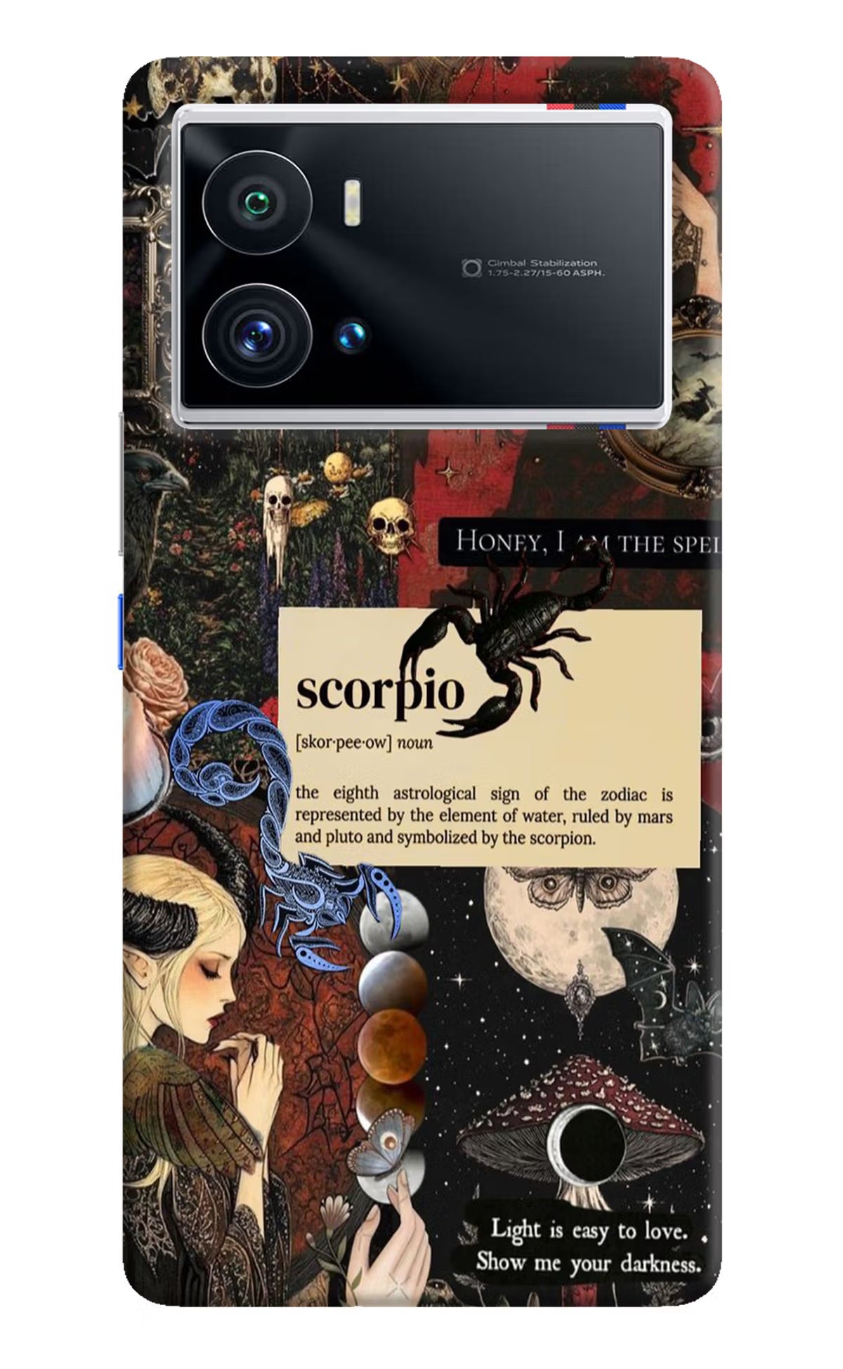 Scorpio Zodiac iQOO 9 Pro 5G Hard Case Back Cover by Casekaro