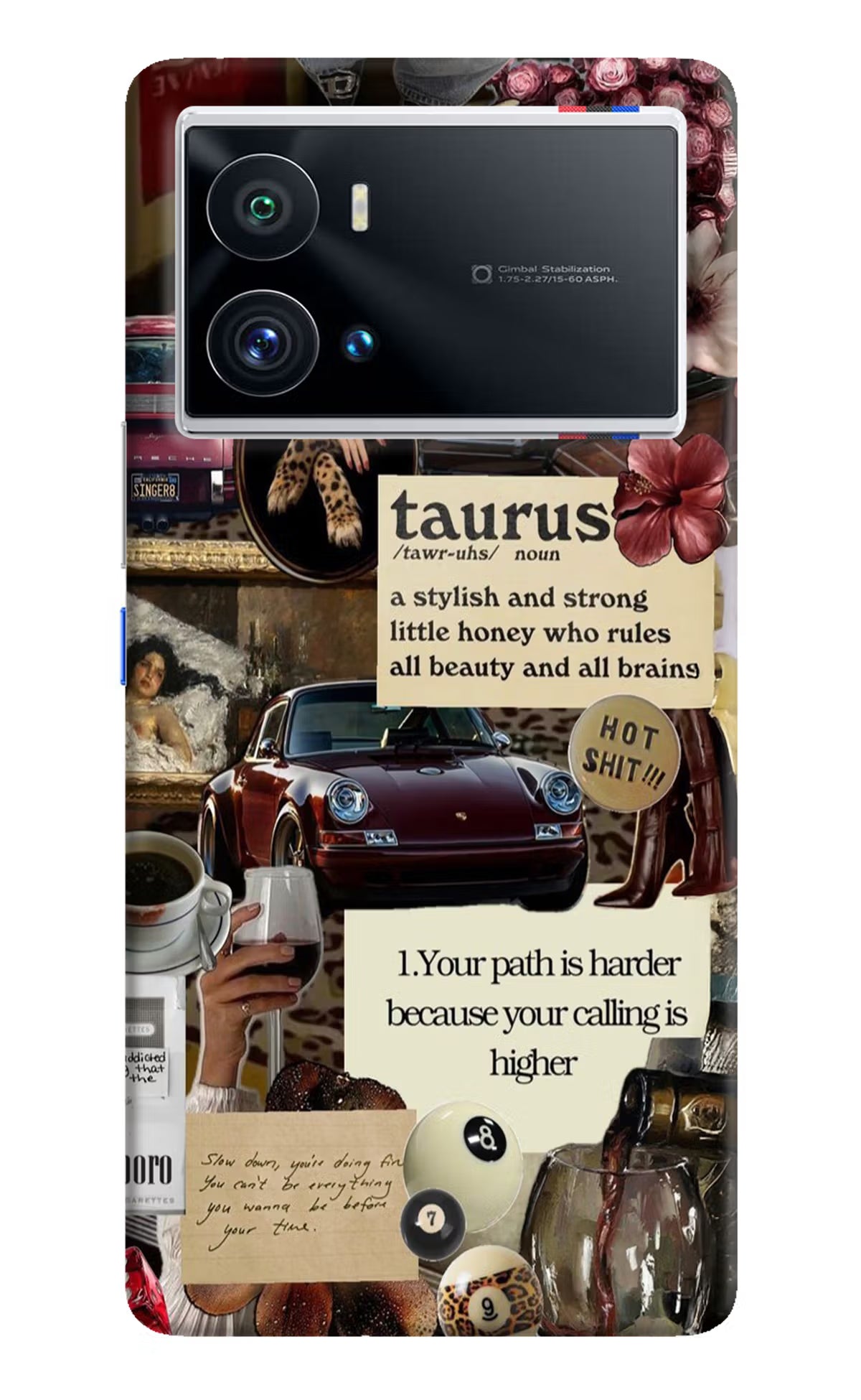 Taurus Zodiac iQOO 9 Pro 5G Hard Case Back Cover by Casekaro