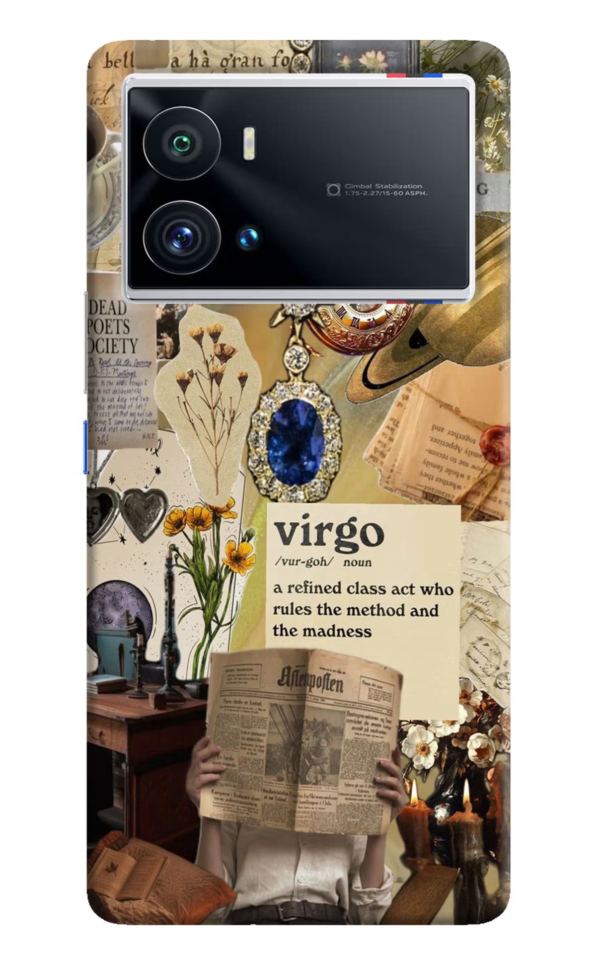 Virgo Zodiac iQOO 9 Pro 5G Hard Case Back Cover by Casekaro