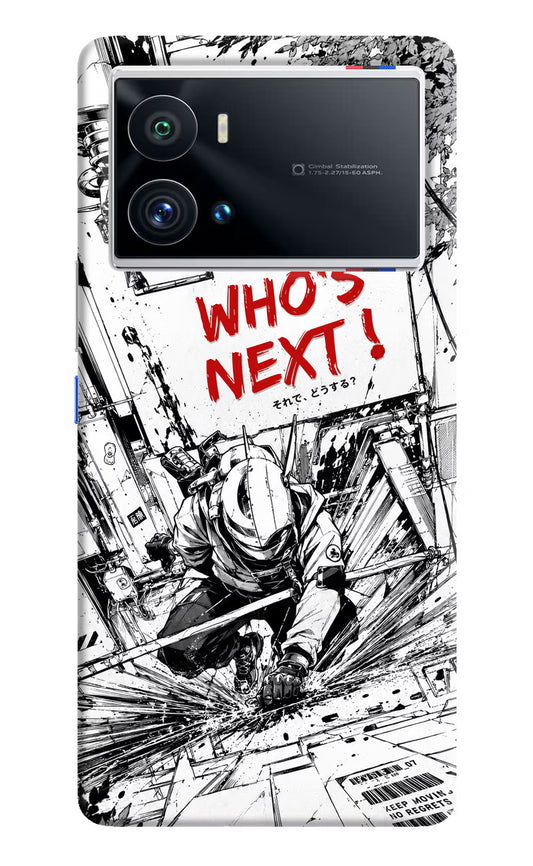 Who's Next iQOO 9 Pro 5G Hard Case Back Cover by Casekaro