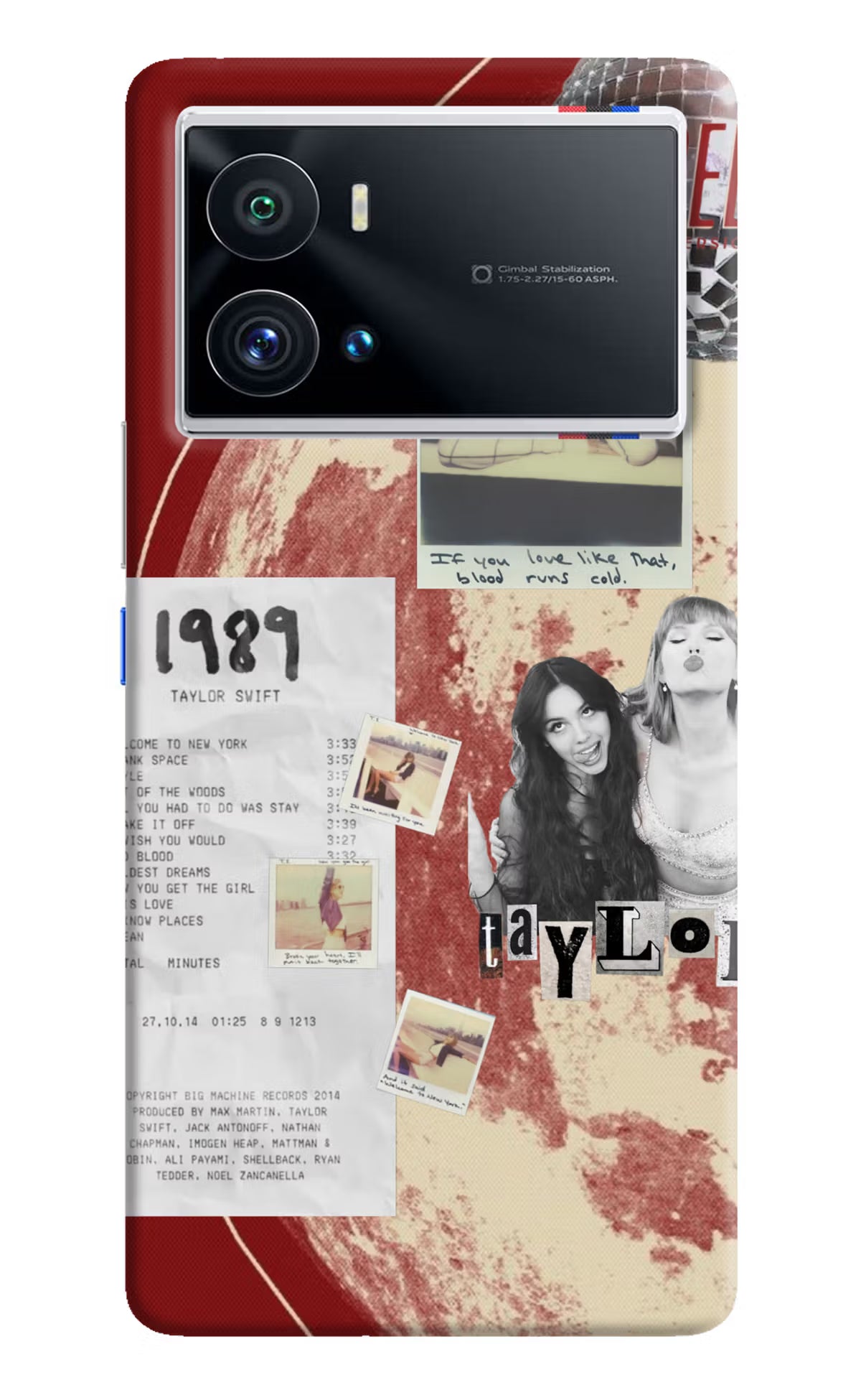 Taylor Swift iQOO 9 Pro 5G Back Cover