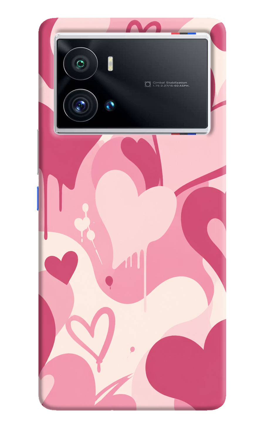 Hearty case iQOO 9 Pro 5G Back Cover, Hard case