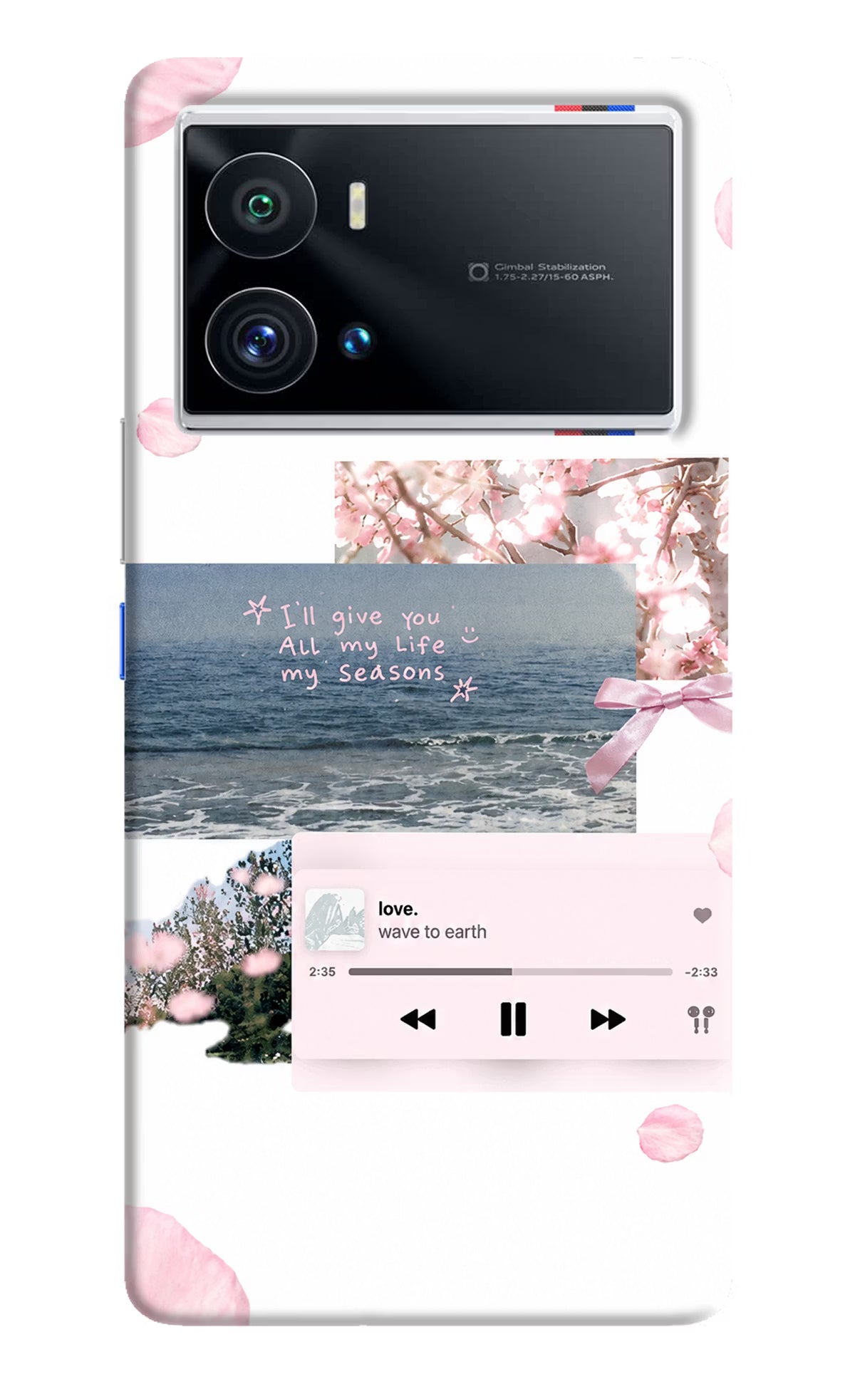 Wave to earth iQOO 9 Pro 5G Back Cover