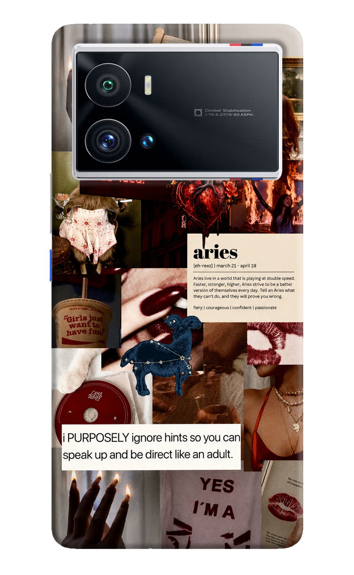 Zodiac Aries iQOO 9 Pro 5G Back Cover