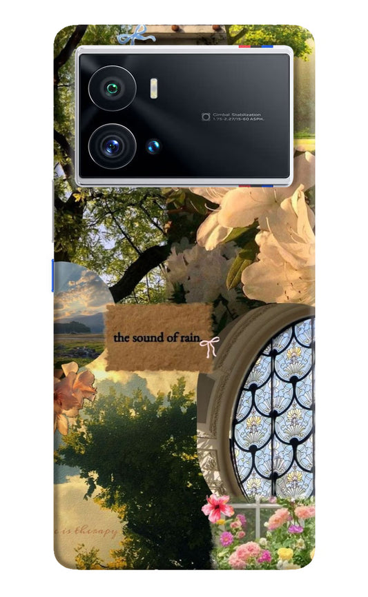 Rain iQOO 9 Pro 5G Hard Case Back Cover by Casekaro