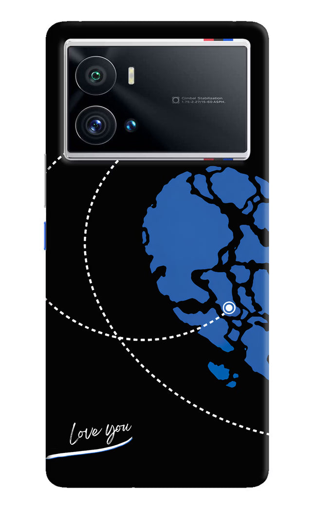 Love Orbit iQOO 9 Pro 5G Hard Case Back Cover by Casekaro