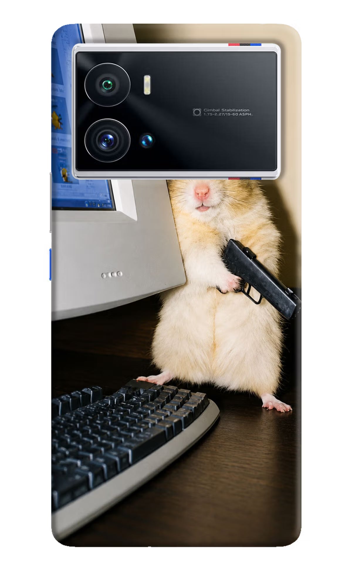 Hacker Hamster iQOO 9 Pro 5G Back Cover