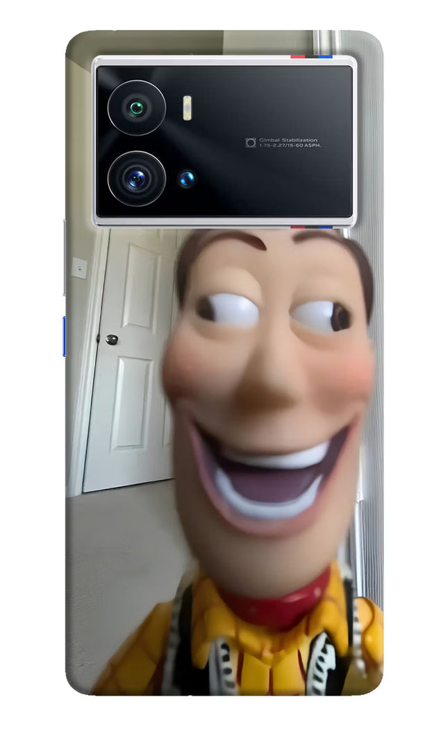 Side Eye Woody iQOO 9 Pro 5G Hard Case Back Cover by Casekaro