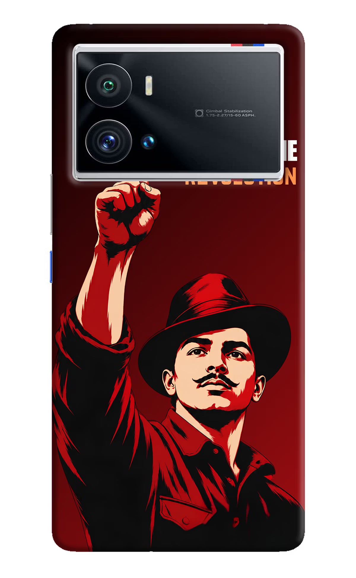 Bhagat Singh Revolution iQOO 9 Pro 5G Back Cover